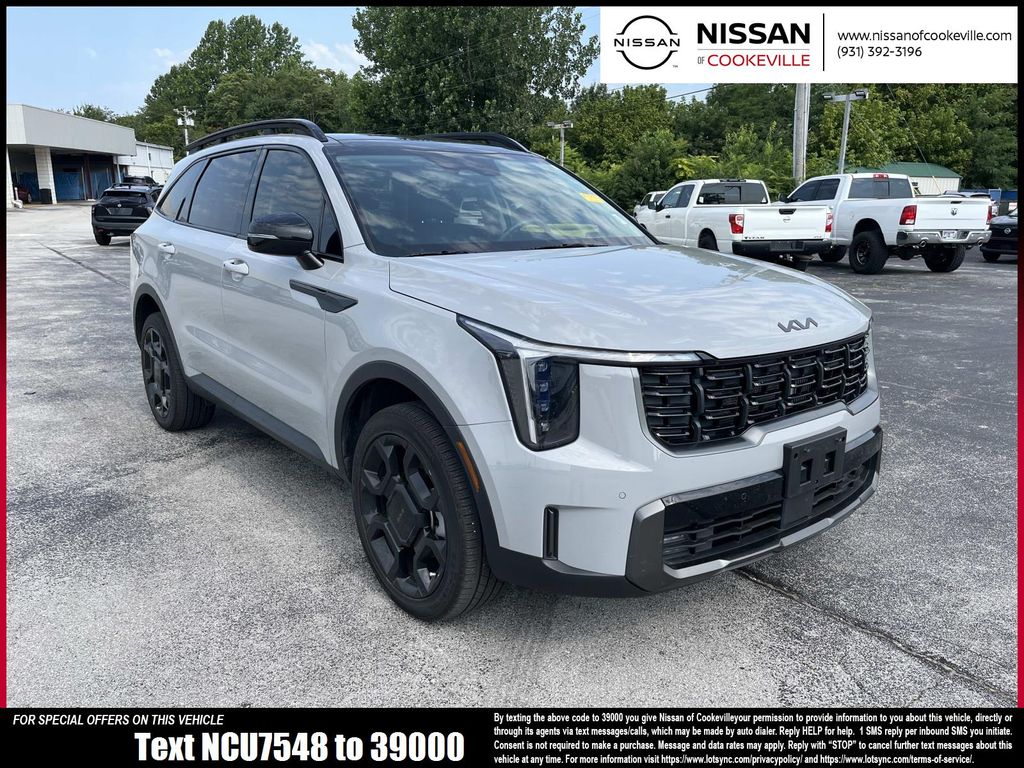 Gray 2025 Kia Sorento SUV / Crossover All-Wheel Drive 8-Speed Dual Clutch