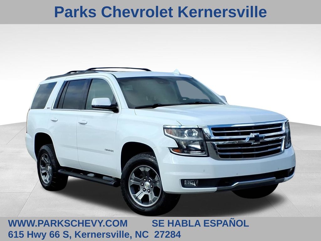 Summit White 2017 Chevrolet Tahoe LT 4WD SUV / Crossover Four-Wheel Drive 6-Speed Automatic Overdrive