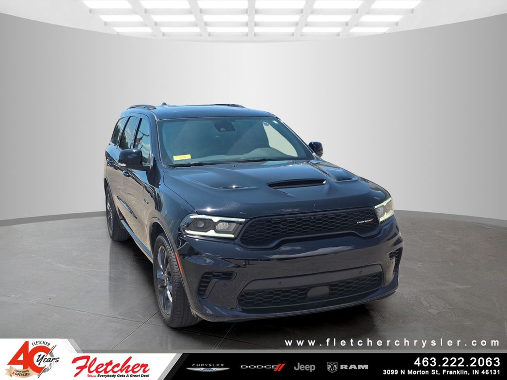 Black Clearcoat 2025 Dodge Durango SUV / Crossover All-Wheel Drive 8-Speed Automatic