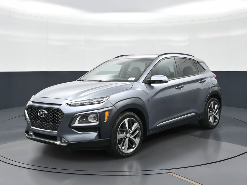 Sonic Silver 2020 Hyundai Kona Limited FWD SUV / Crossover Front-Wheel Drive 7-Speed Automatic