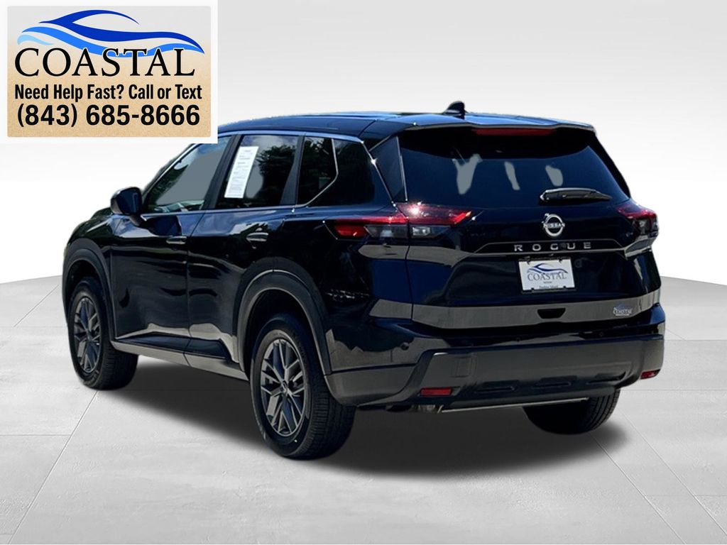 2024 Nissan Rogue S Black at Coastal Chevrolet Cadillac