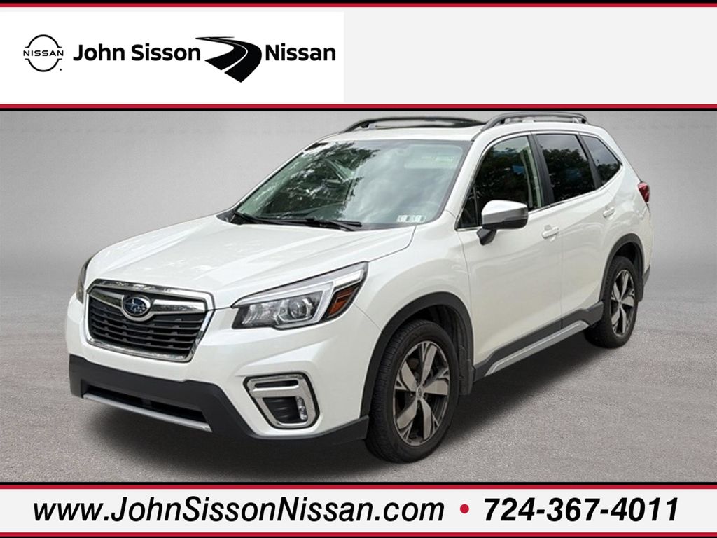 2020 Subaru Forester Touring White at Spitzer Acura