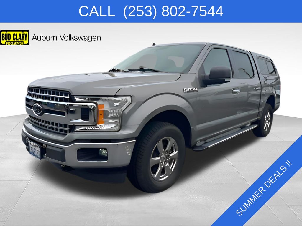 Silver Spruce Metallic 2019 Ford F-150 Pickup Truck Four-Wheel Drive Automatic
