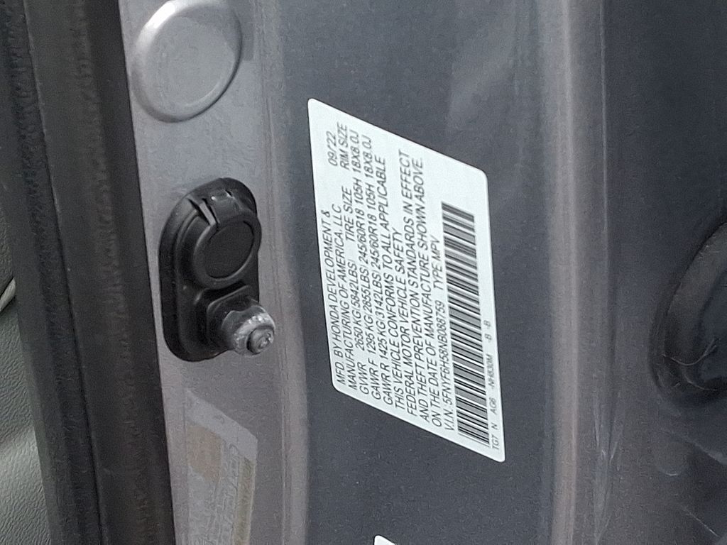 Thumbnail: 2022 Honda Pilot - 29