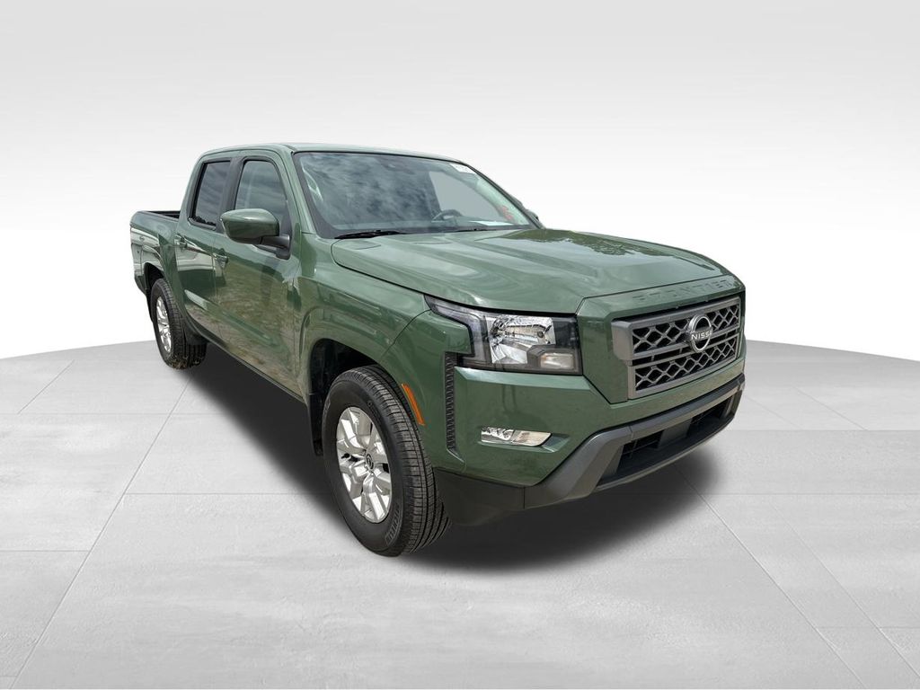 2024 Tactical Green Metallic Nissan Frontier SV RWD Truck