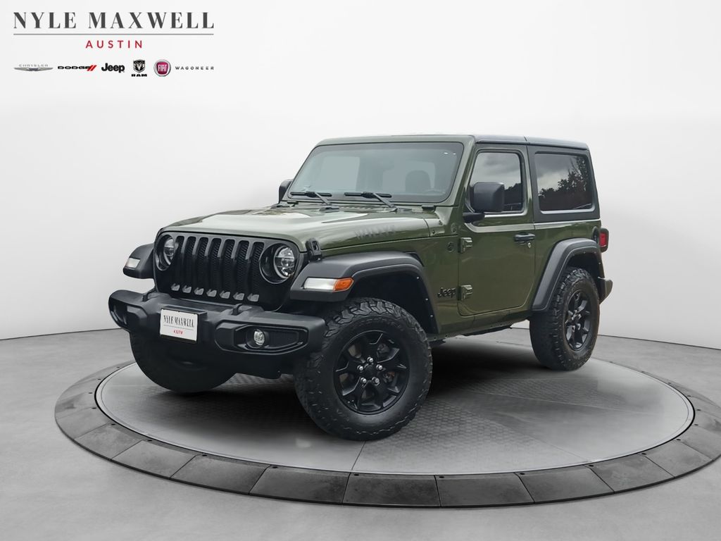 Used Car 2021 Jeep Wrangler  Willys For Sale Under $25,000 In Austin, Texas