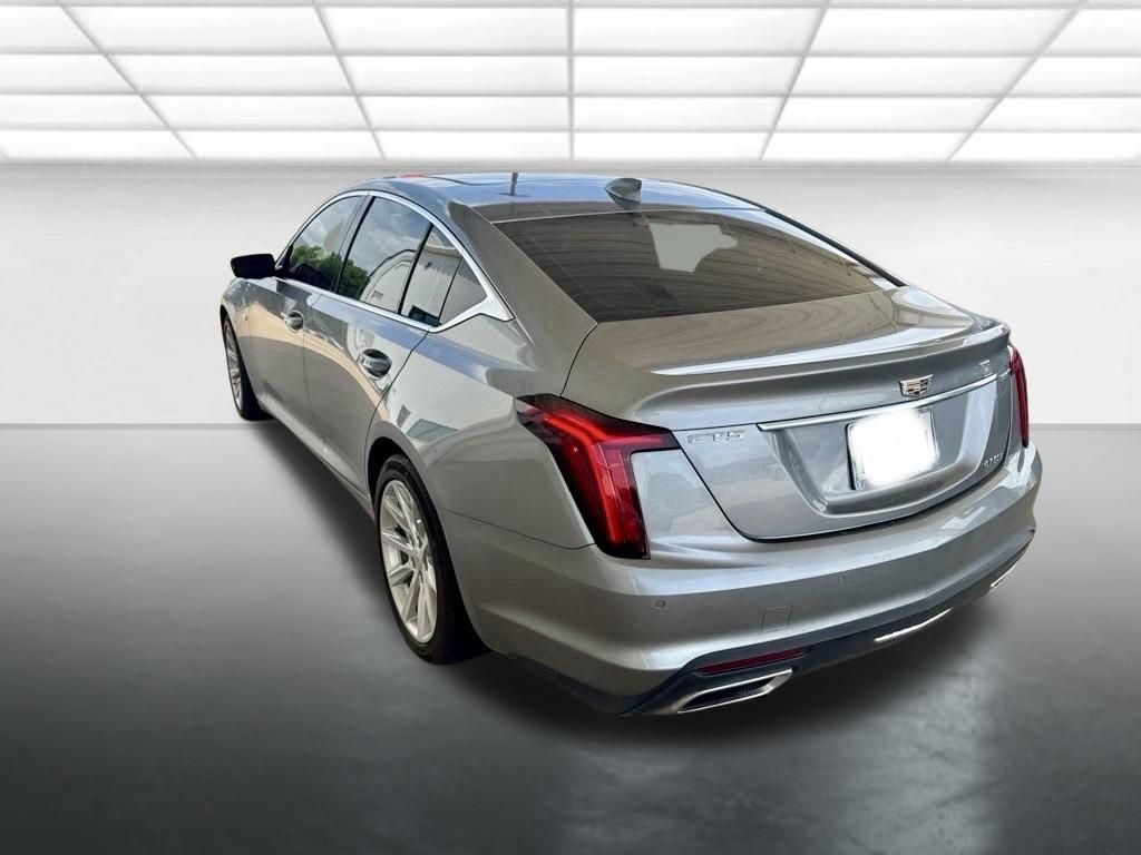 Argent Silver Metallic 2024 Cadillac CT5 Sedan Rear-Wheel Drive Automatic