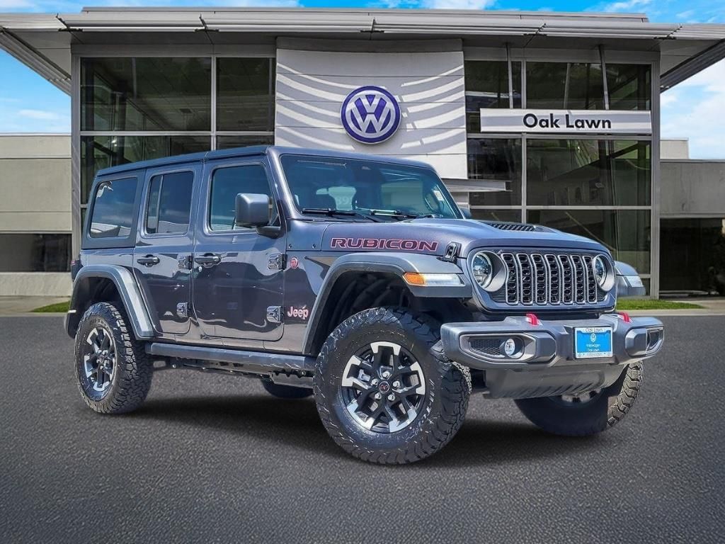 Gray (Granite Crystal Metallic Clearcoat) 2026 Jeep Wrangler Rubicon 4-Door 4WD SUV / Crossover Four-Wheel Drive 8-Speed Automatic