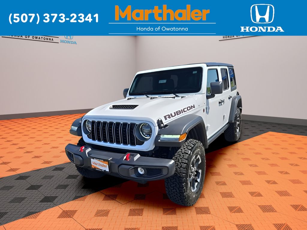 Bright White Clearcoat 2026 Jeep Wrangler SUV / Crossover Four-Wheel Drive 8-Speed Automatic
