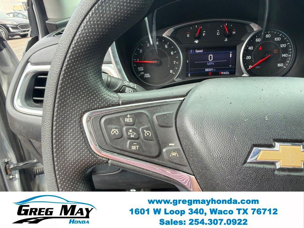 2020 Chevrolet Equinox LT Silver at Greg May Honda