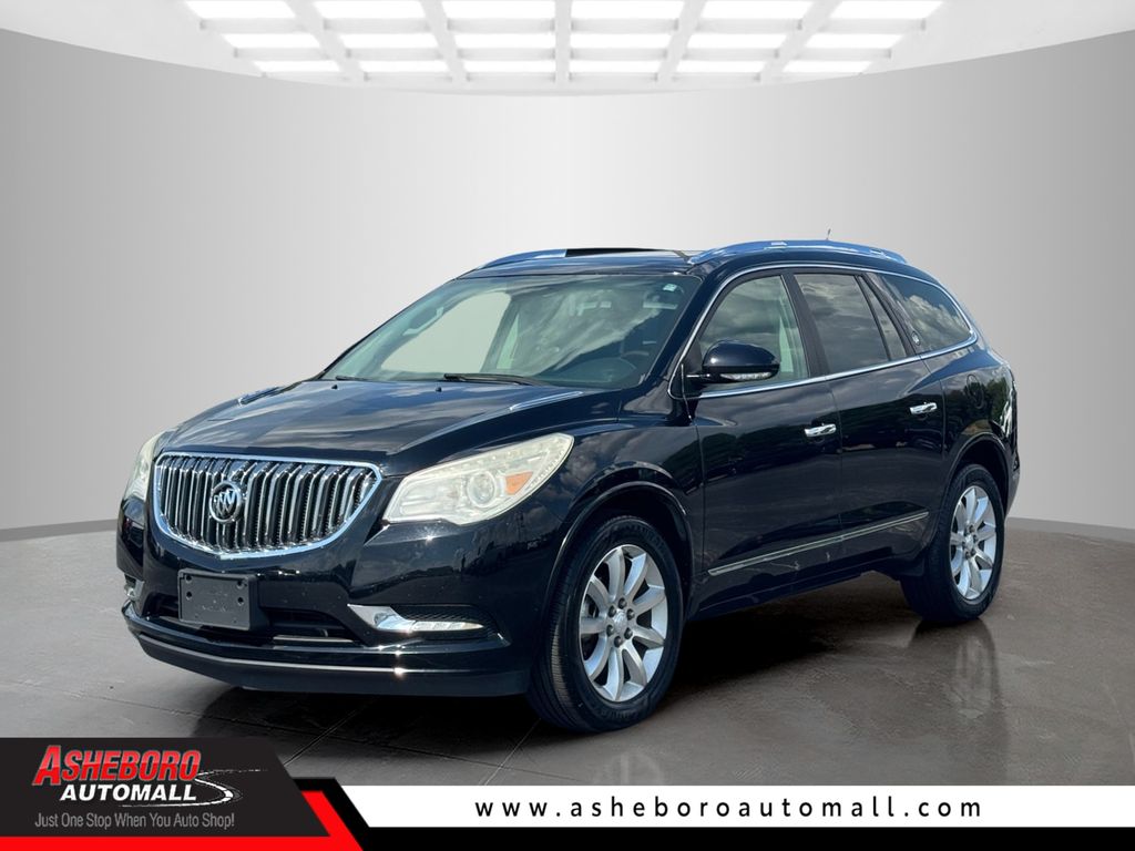 Black (Ebony Twilight Metallic) 2016 Buick Enclave Premium AWD SUV / Crossover All-Wheel Drive 6-Speed Automatic Overdrive