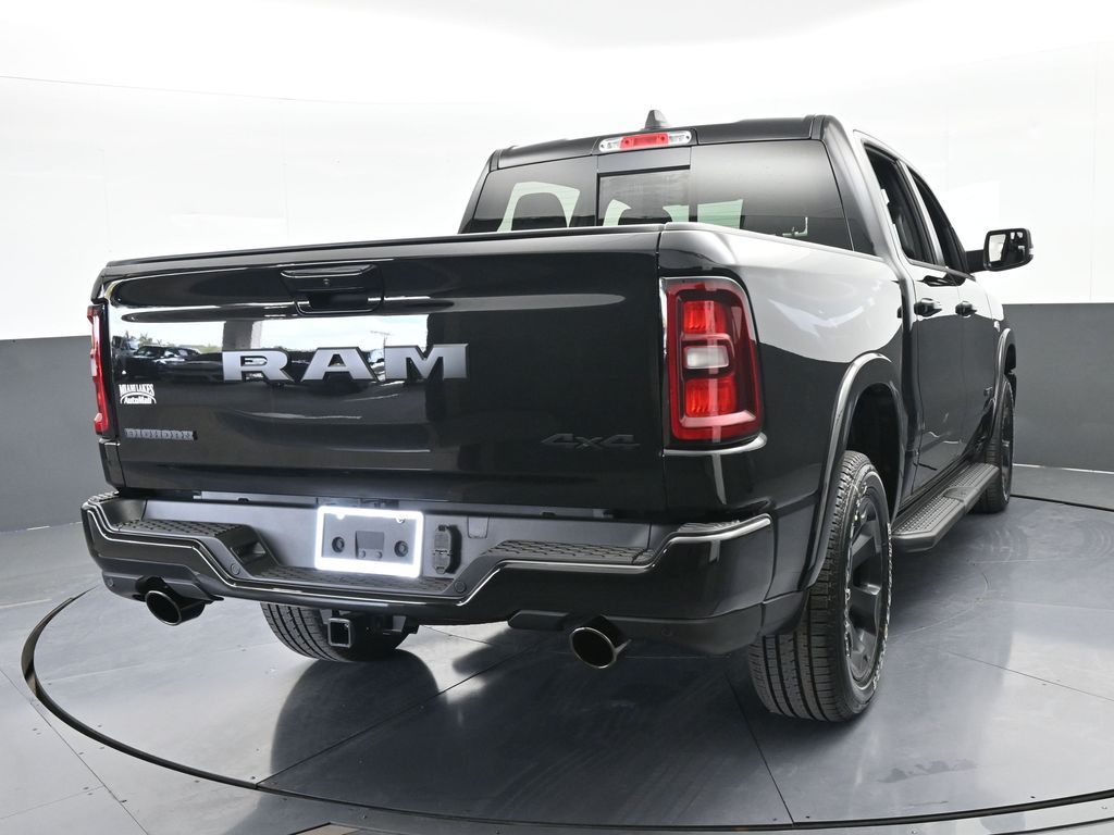 New 2026 Diamond Black Crystal Pearlcoat Ram Big Horn/Lone Star image 5