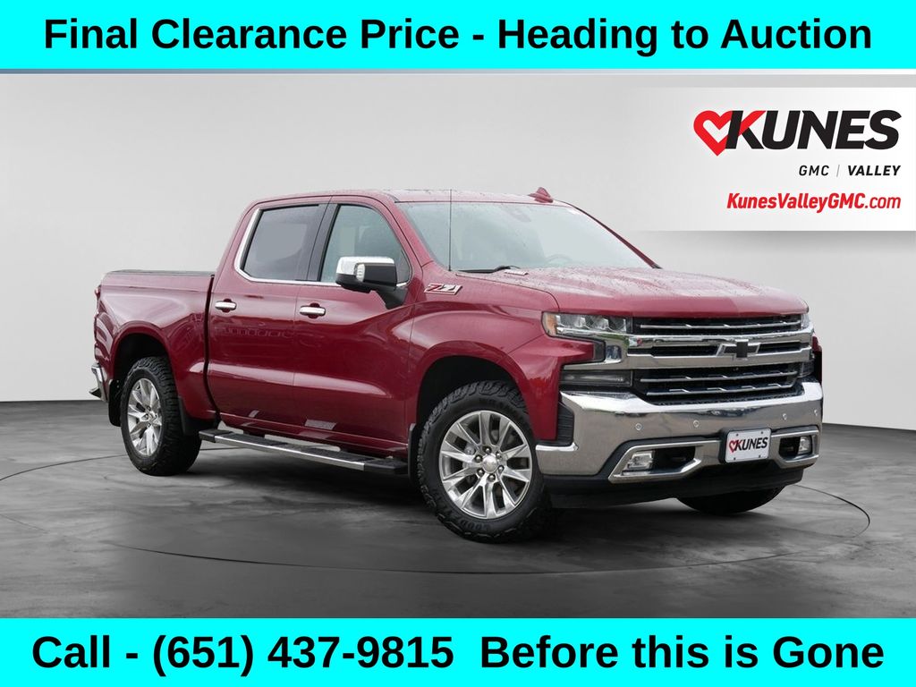 Cajun Red Tintcoat 2020 Chevrolet Silverado 1500 Pickup Truck Four-Wheel Drive Automatic