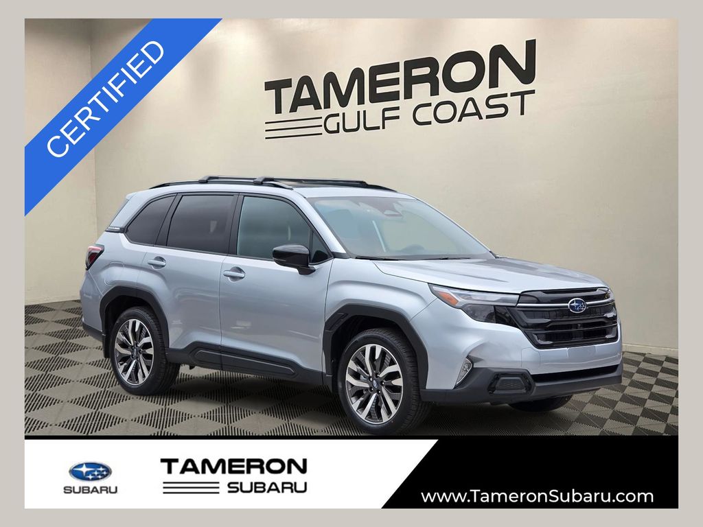 Ice Silver Metallic 2026 Subaru Forester SUV / Crossover All-Wheel Drive Continuously Variable Transmission