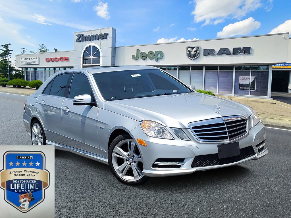 Silver 2012 Mercedes-Benz E-Class Sedan 7-Speed Automatic