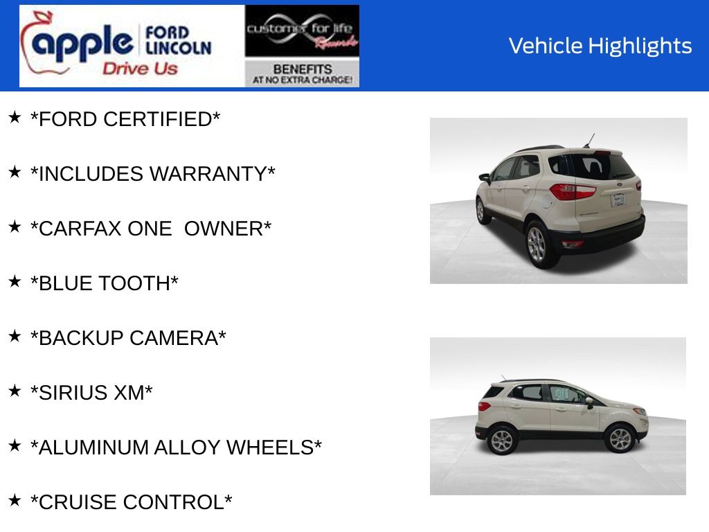 2020 Ford EcoSport SE