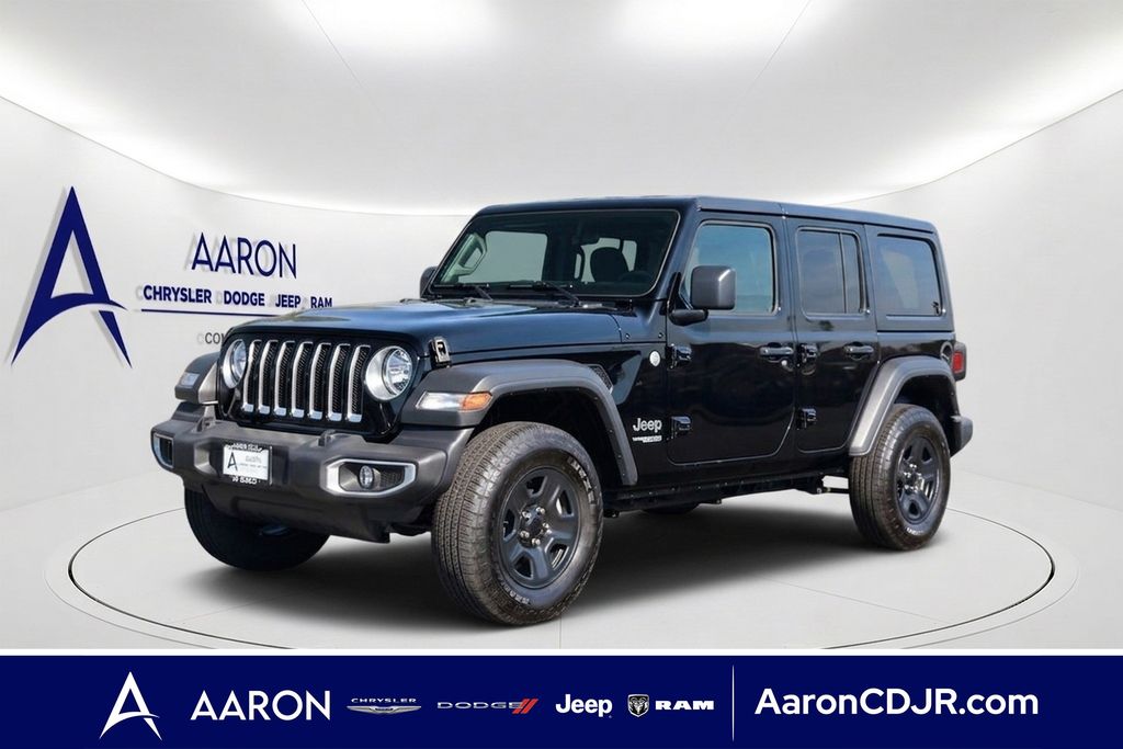 Black Clearcoat 2026 Jeep Wrangler SUV / Crossover Four-Wheel Drive 8-Speed Automatic