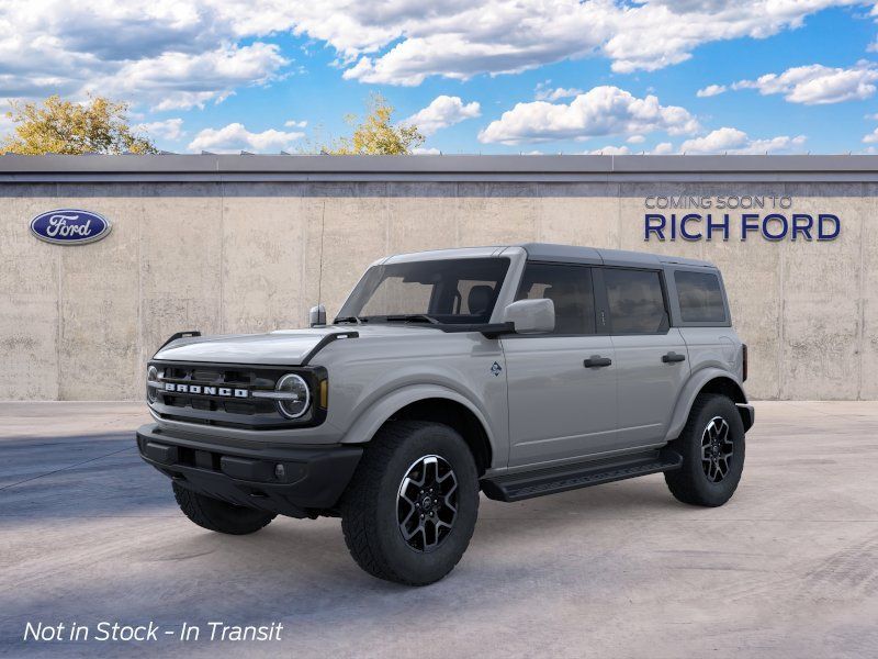 Avalanche Gray 2026 Ford Bronco SUV / Crossover Four-Wheel Drive Automatic