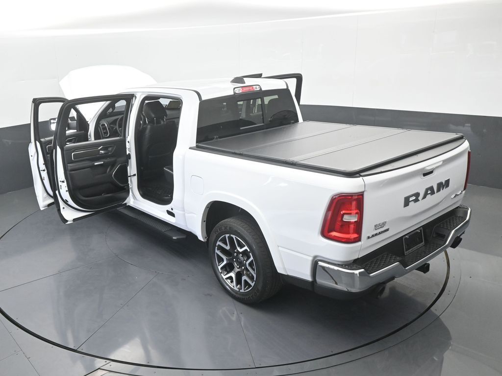 Used 2025 Bright White Clearcoat Ram Laramie image 72