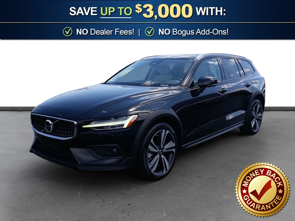 Onyx Black Metallic 2024 Volvo V60 Cross Country B5 Plus AWD Wagon All-Wheel Drive Automatic