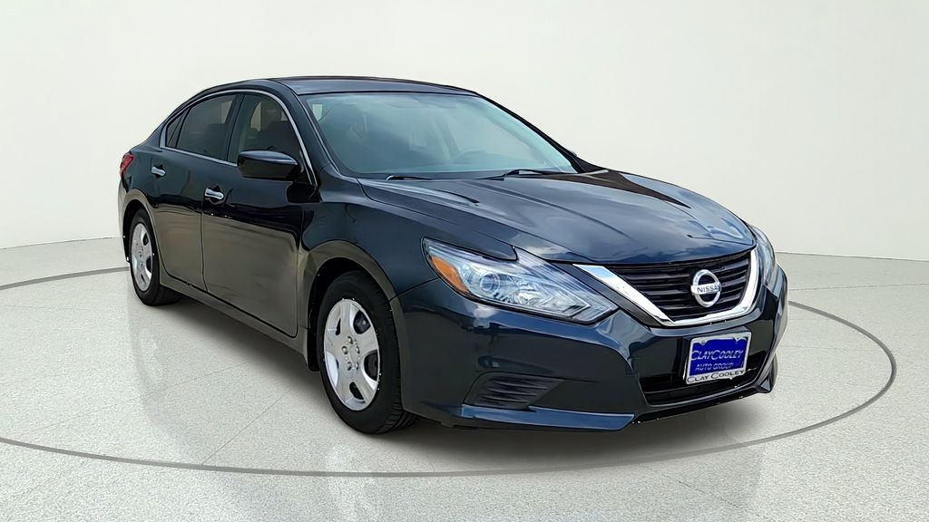 Storm Blue 2017 Nissan Altima Sedan Front-Wheel Drive Continuously Variable Transmission