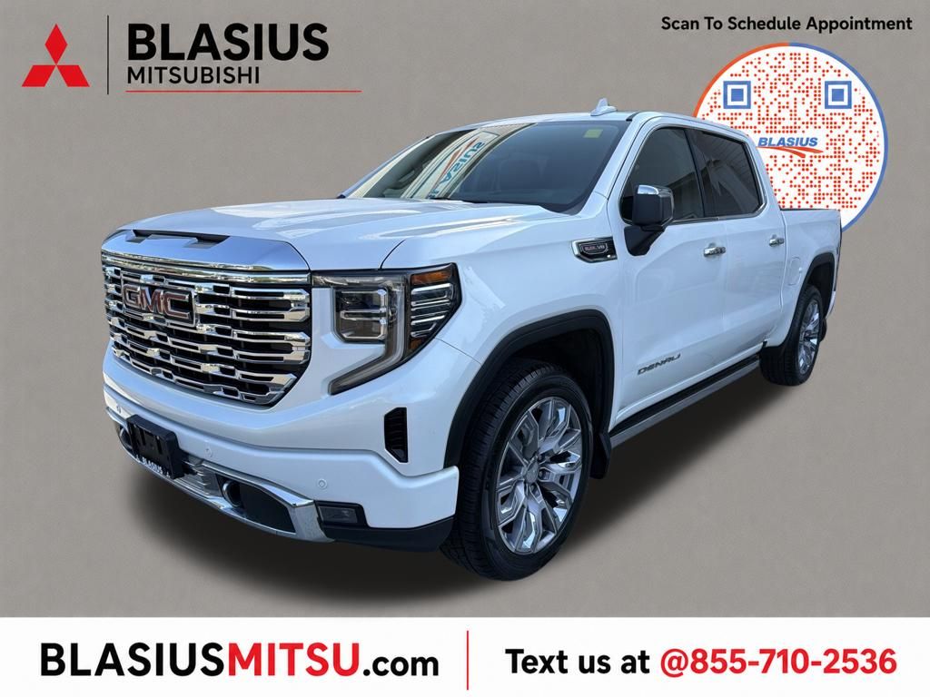 White 2023 GMC Sierra 1500 Pickup Truck Four-Wheel Drive Automatic