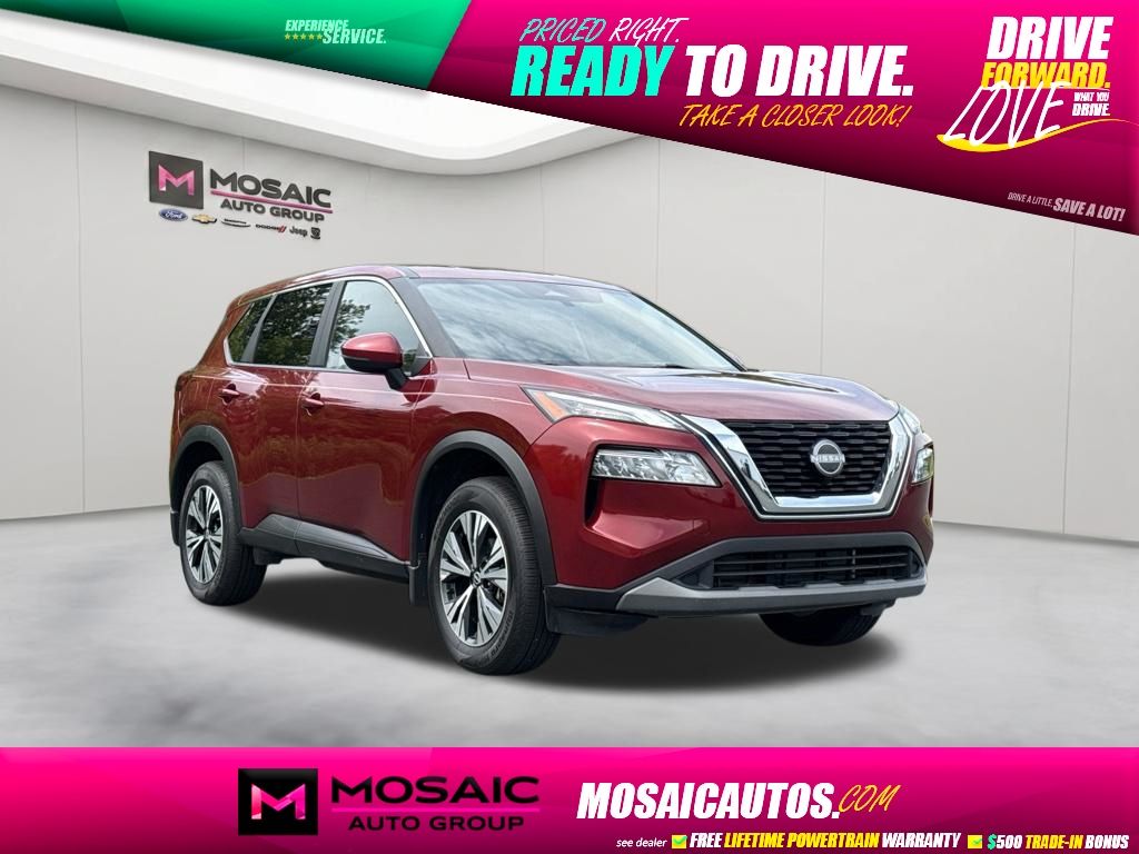 Red (Scarlet Ember Tintcoat) 2023 Nissan Rogue SUV / Crossover All-Wheel Drive Continuously Variable Transmission