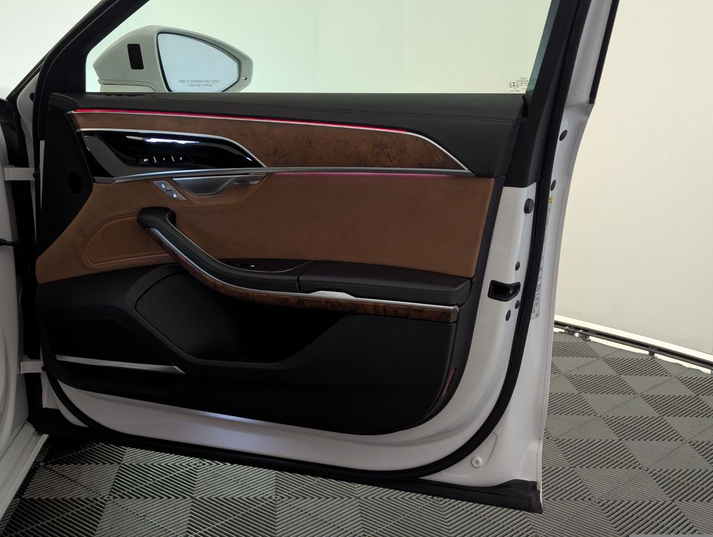 2019 Glacier White Metallic Audi A8 L 60 AWD Sedan