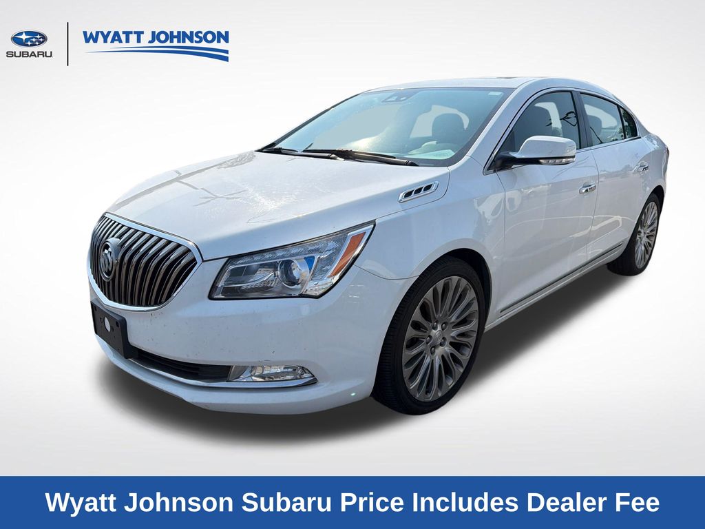 Summit White 2015 Buick LaCrosse Sedan Front-Wheel Drive 6-Speed Automatic Overdrive