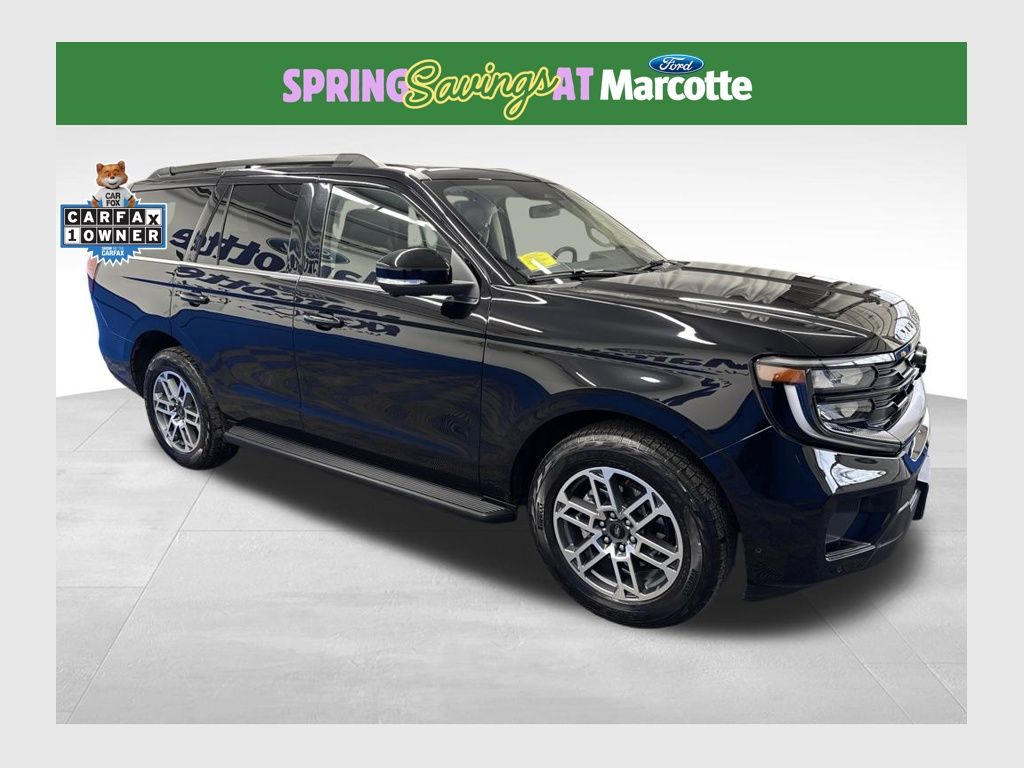 Black Metallic 2025 Ford Expedition Active 4WD SUV / Crossover Four-Wheel Drive Automatic