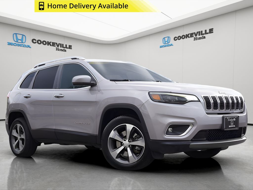 Billet Silver Metallic Clearcoat 2019 Jeep Cherokee Limited 4WD SUV / Crossover Four-Wheel Drive 9-Speed Automatic
