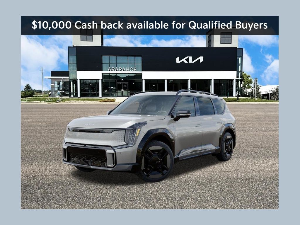 Silver 2026 Kia EV9 SUV / Crossover All-Wheel Drive 1-Speed Automatic
