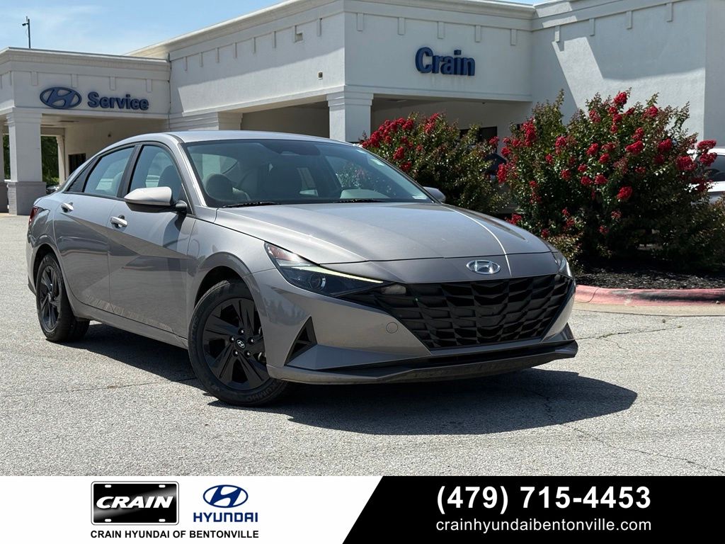  2023 Hyundai Elantra Hybrid Blue FWD   