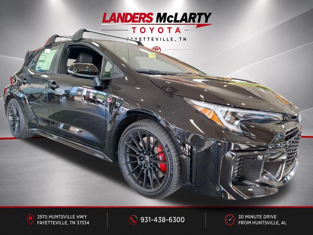 Black 2026 Toyota GR Corolla Hatchback All-Wheel Drive 6-Speed Manual