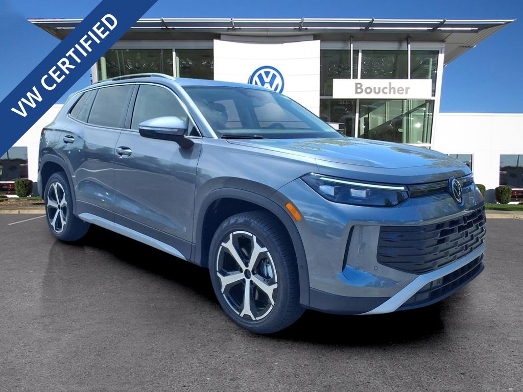 Platinum Gray 2026 Volkswagen Tiguan SUV / Crossover All-Wheel Drive 8-Speed Automatic