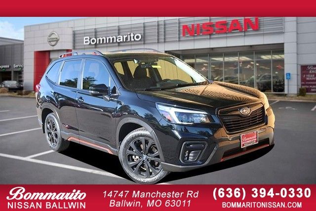 Crystal Black Silica 2021 Subaru Forester Sport Crossover AWD SUV / Crossover All-Wheel Drive Continuously Variable Transmission