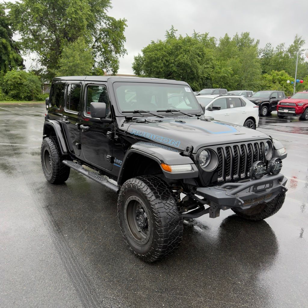 Black Clearcoat 2023 Jeep Wrangler 4xe SUV / Crossover Four-Wheel Drive 8-Speed Automatic