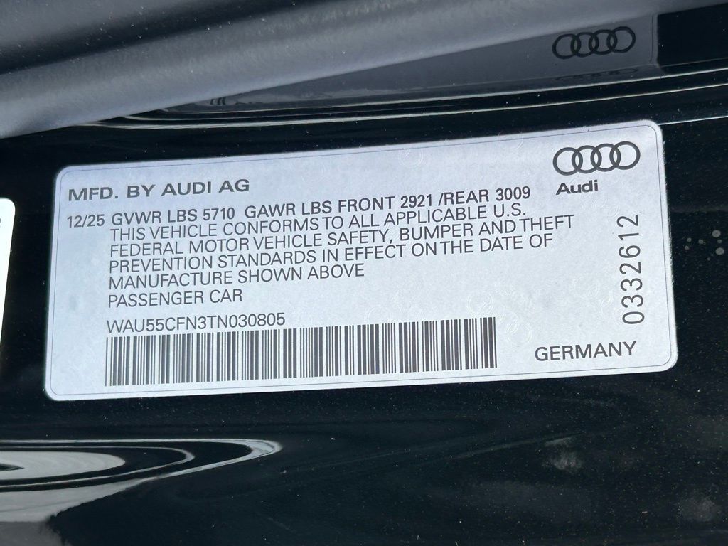 New 2026 Black Audi 3.0 image 70