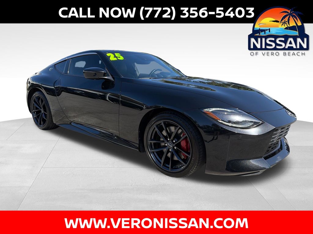 Black Diamond Pearl 2025 Nissan Z Performance RWD Coupe Rear-Wheel Drive 9-Speed Automatic