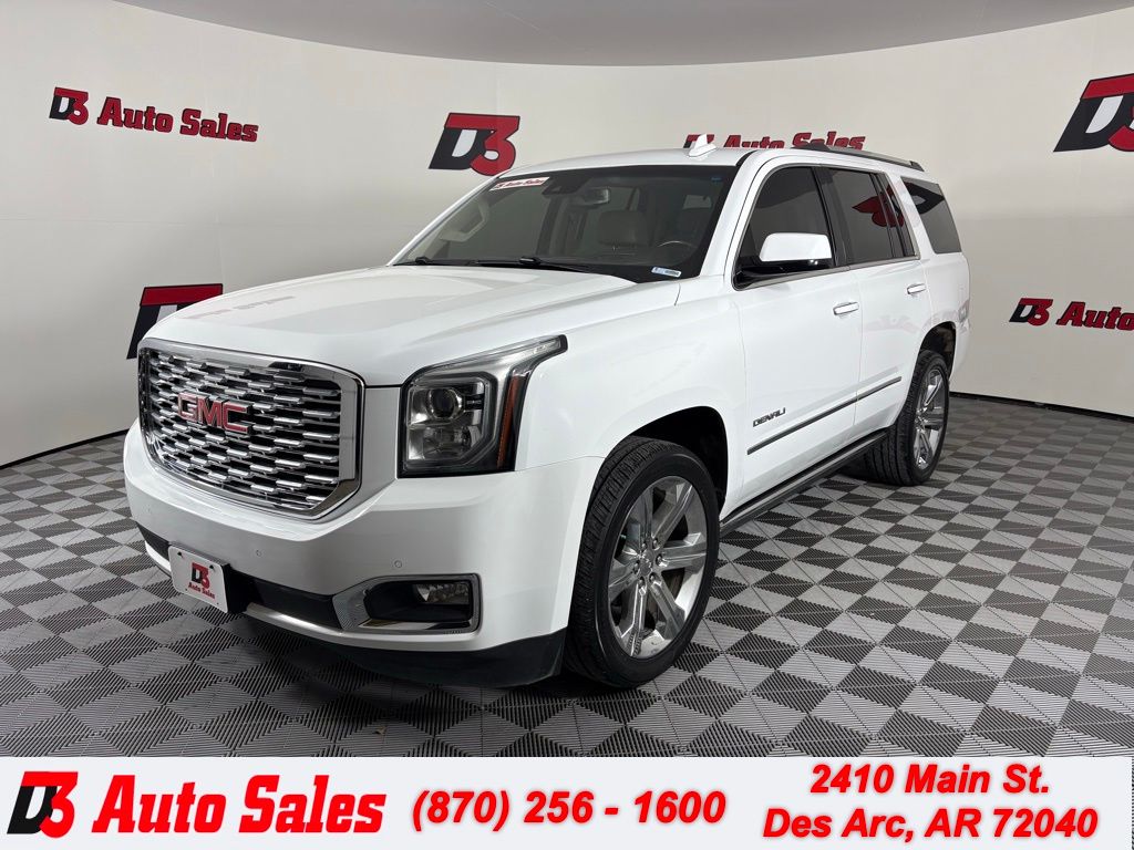 Summit White 2020 GMC Yukon Denali RWD SUV / Crossover 4X2