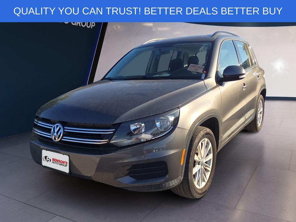 Pepper / Gray 2018 Volkswagen Tiguan Limited 4Motion SUV / Crossover All-Wheel Drive 6-Speed Automatic