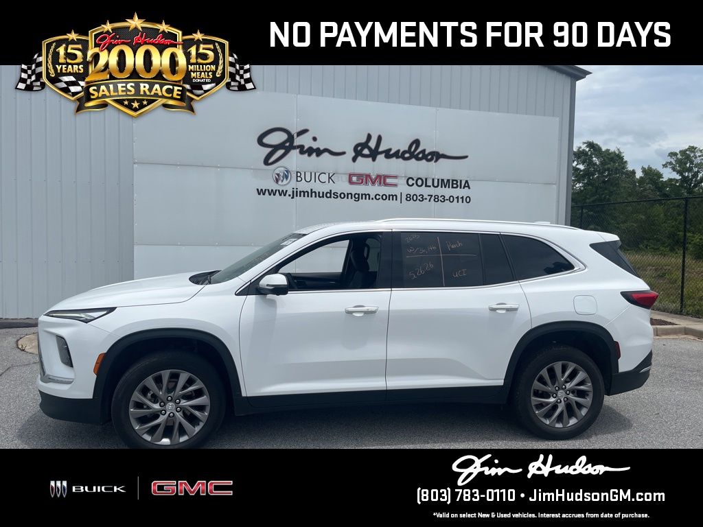 Summit White 2025 Buick Enclave Preferred AWD SUV / Crossover Four-Wheel Drive 8-Speed Automatic