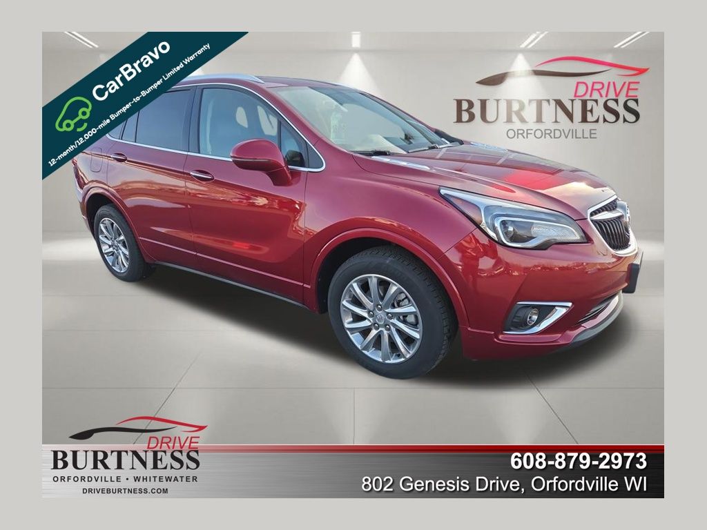 Chili Red Metallic 2020 Buick Envision Essence AWD SUV / Crossover All-Wheel Drive 6-Speed Automatic