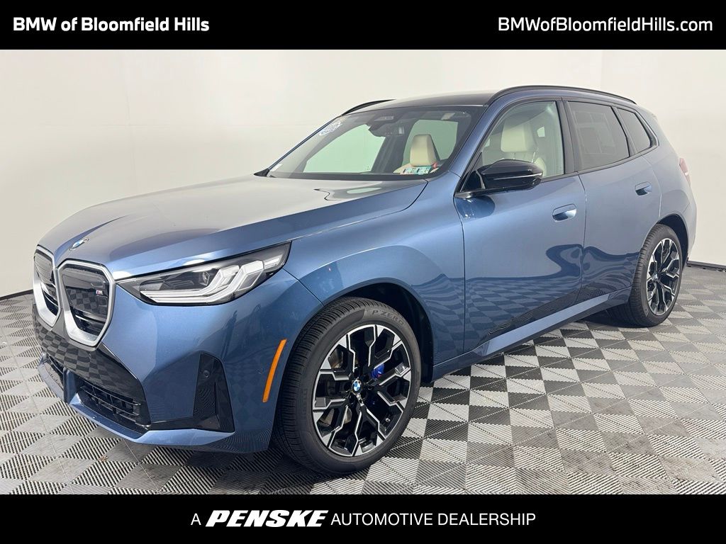 Arctic Race Blue Metallic 2025 BMW X3 SUV / Crossover All-Wheel Drive 8-Speed Automatic