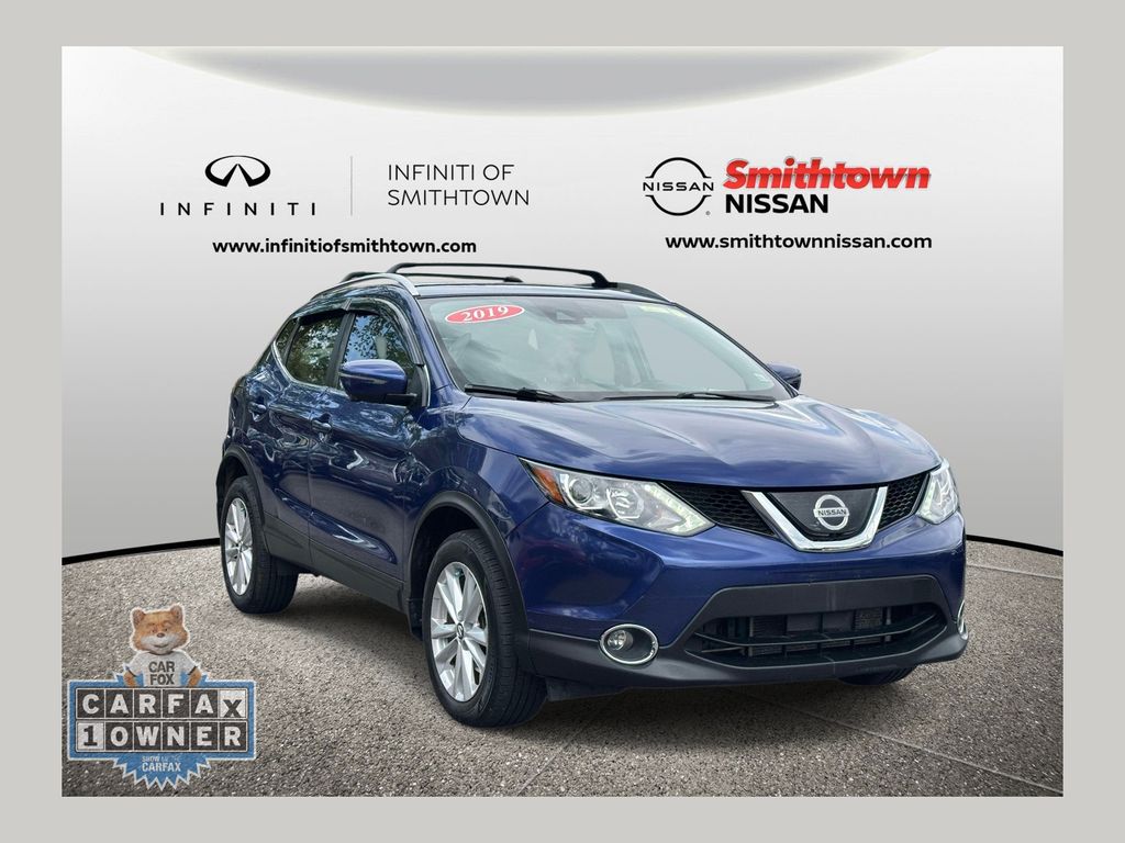 Caspian Blue Metallic 2019 Nissan Rogue Sport SUV / Crossover All-Wheel Drive Continuously Variable Transmission