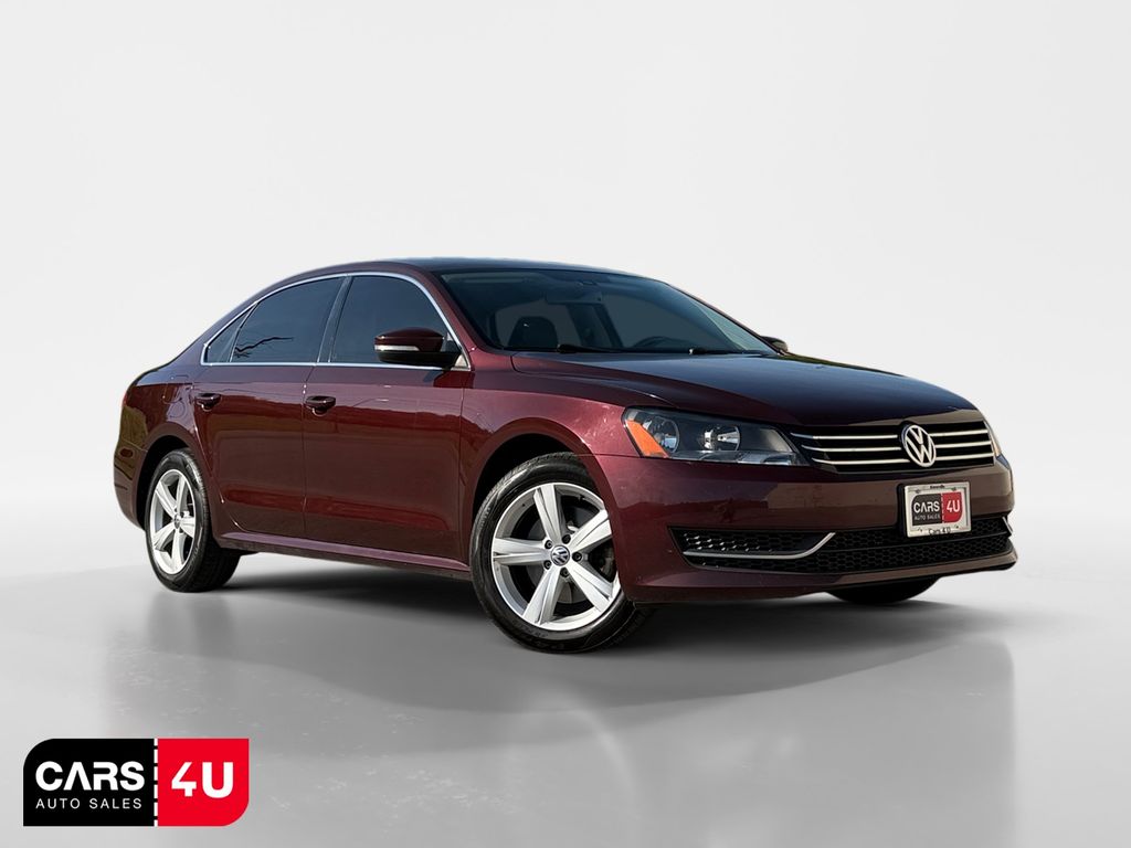 OPERA RED METALLIC 2013 Volkswagen Passat SE Sedan Front-Wheel Drive 6-Speed Automatic