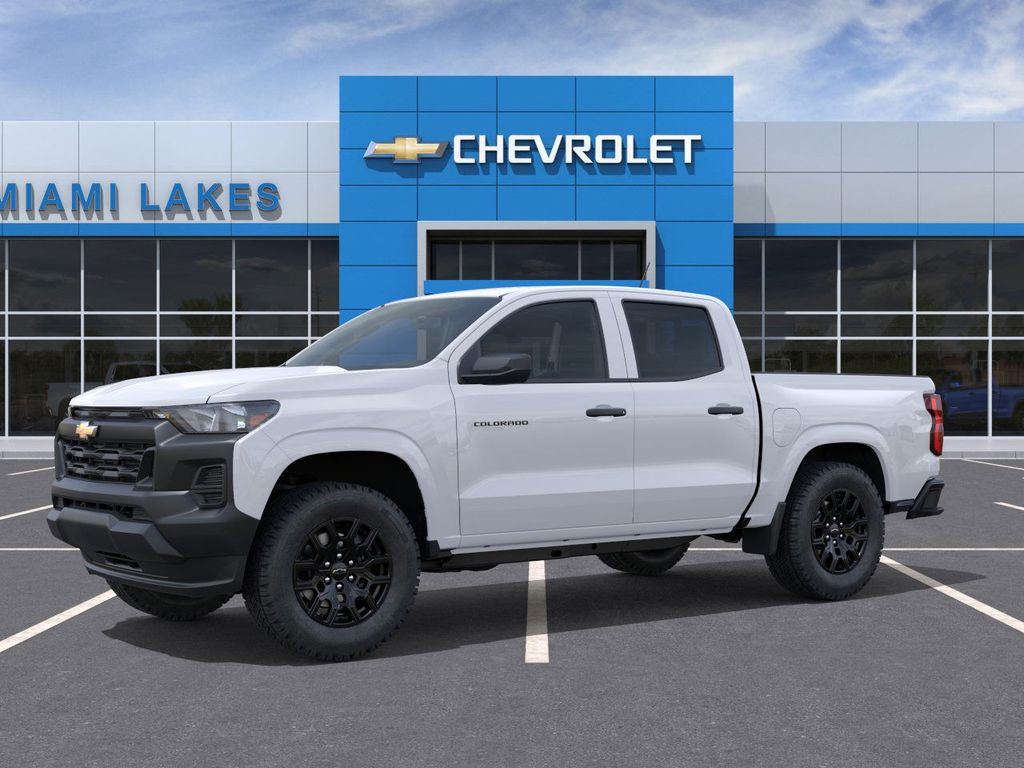 New 2026 White Chevrolet Work Truck image 2