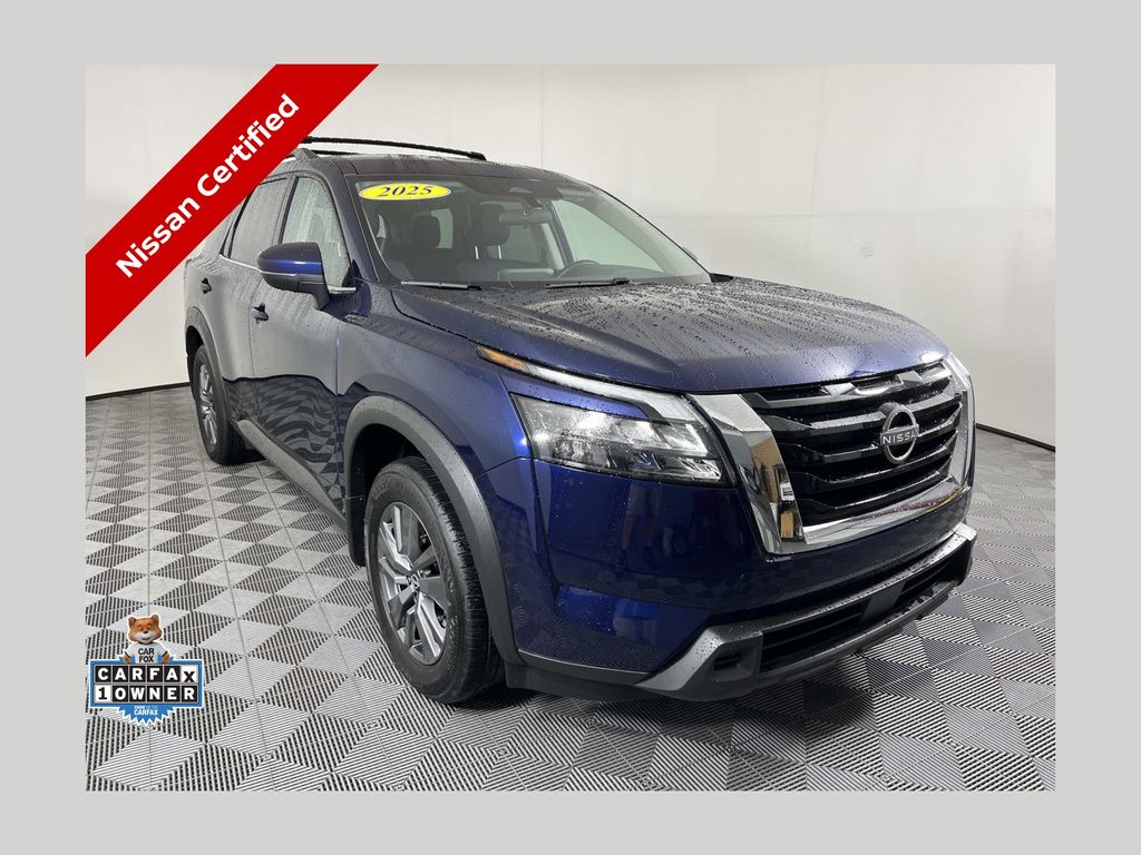 Deep Ocean Blue 2025 Nissan Pathfinder SUV / Crossover Front-Wheel Drive 9-Speed Automatic