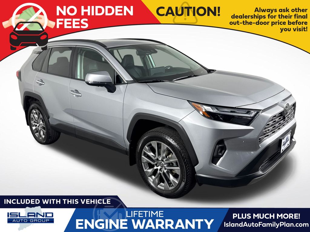 Silver Sky Metallic 2025 Toyota RAV4 SUV / Crossover All-Wheel Drive 8-Speed Automatic