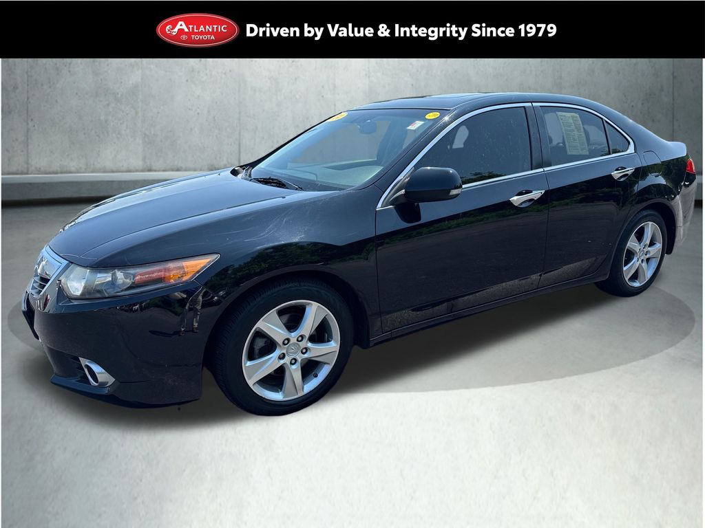 Crystal Black Pearl 2014 Acura TSX Sedan Front-Wheel Drive 5-Speed Automatic